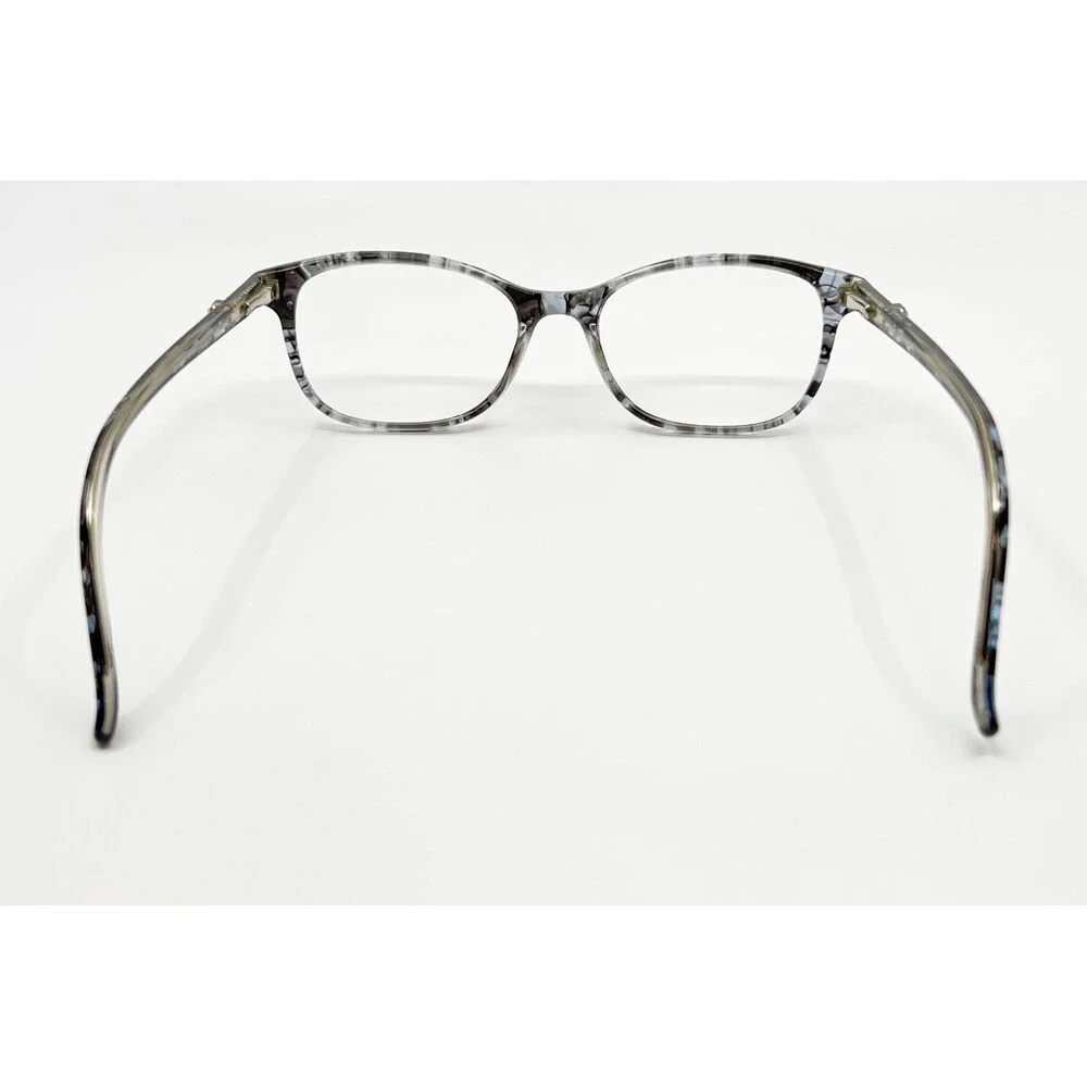 Karen Kane Eyeglasses Womens Black Pattern Marble Full Rim Frames 49-16-135